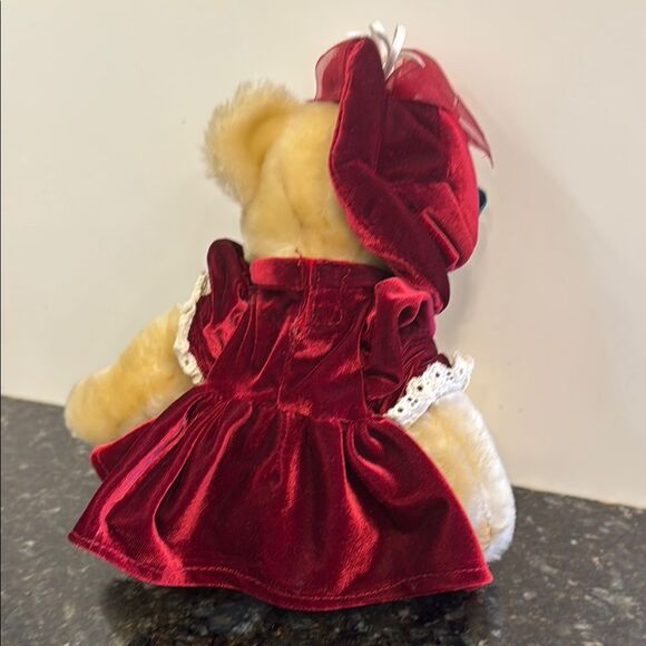 The Brass Button Collectible Pickford Plush Bear PEARL Jointed Handcrafted 13” - Picture 4 of 8